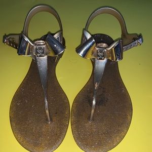 BCBG jelly sandals